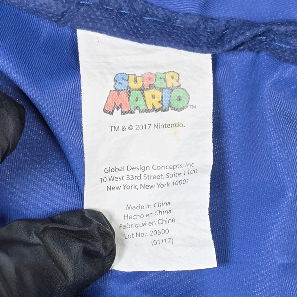 Nintendo Super Mario Bros Backpack 18 Inch Toad Blue Red Black Mario Luigi Yoshi